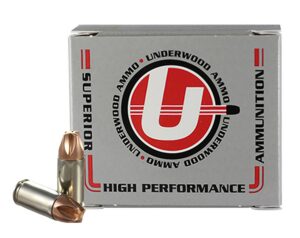 Underwood Ammo 817 Xtreme Defense 9mmLuger+P+ 90gr Solid Monolithic 20 per Box/10 Case