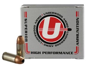 Underwood Ammo 112Underwood Ammo 112 Sporting 9mmLuger+P 115gr Jacketed Hollow Point 20 per Box/10 Case