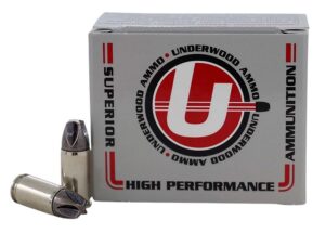Underwood Ammo 876Underwood Ammo 876 Xtreme Defense Platinum 9mmLuger+P 90gr Solid Monolithic 20 per Box/10 Case