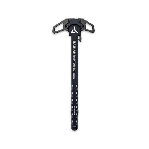 Radian Weapons R0561 Raptor SD Ambidextrous Charging Handle, Radian Gray, Gas Ported Shaft, Fits Mil-Spec AR-15/M16 Platform - Image 2