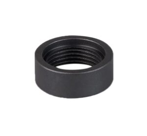SilencerCo AC114 Delta Thread Spacer 22 LR Steel Black Oxide 1/2"-28 Tpi