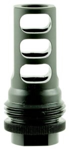 SilencerCo AC1557 ASR Muzzle Brake Black Steel with 5/8"-32 Tpi Threads for 458 Cal