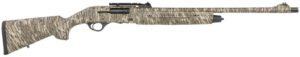 Escort HEPS1224TRBL PS Turkey Full Size 12 Gauge Semi-Auto 3" 4+1 24" Mossy Oak Bottomland Steel Barrel, Grooved Aluminum Receiver, Adjustable Mossy