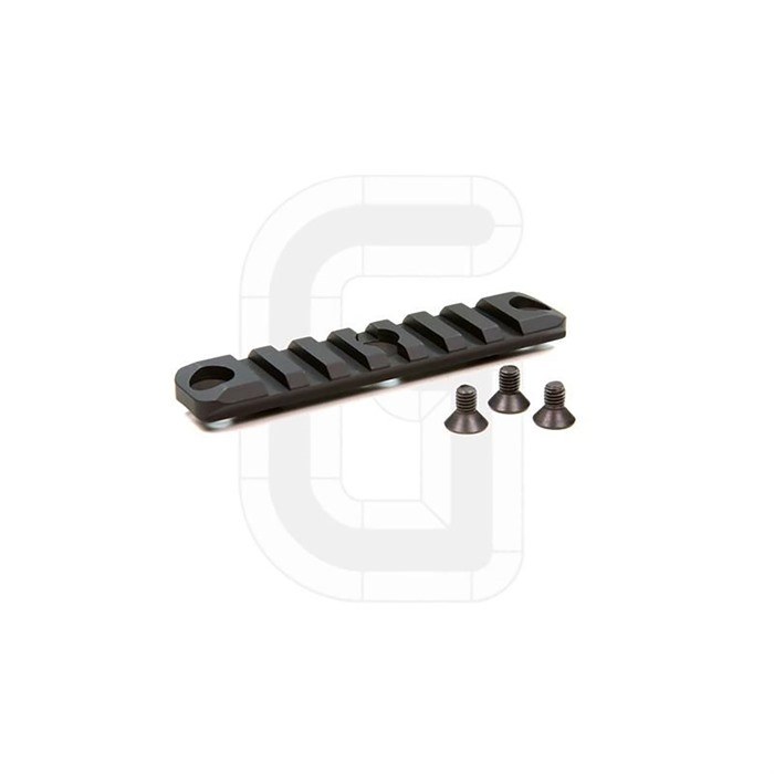 Geissele Automatics HK Smr Accessory Rail HK Smr 3-HOLE 7-SLOT Accessory Rail Black