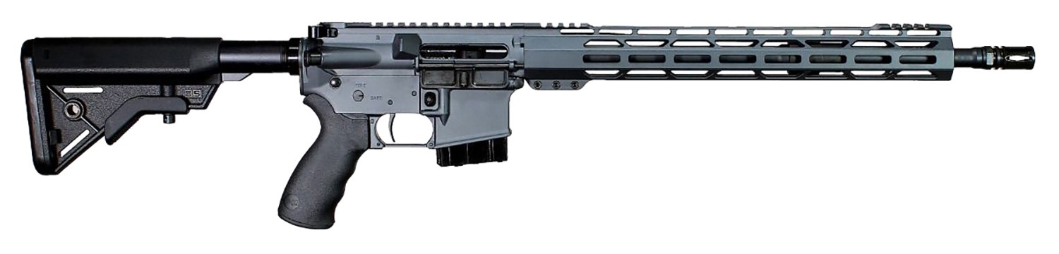 Alexander Arms RTA65SG Tactical 6.5 Grendel 10+1 16" Black Threaded Barrel, Sniper Gray Cerakote Picatinny Rail Aluminum Receiver, M-LOK Handguard