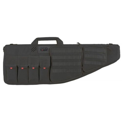 GPS Bags T42ARB Tactical AR Case 42" Black 1000D Nylon with Magazine & Storage Pockets, Lockable Zippers, External Handgun Pocket & Visual ID - Image 2