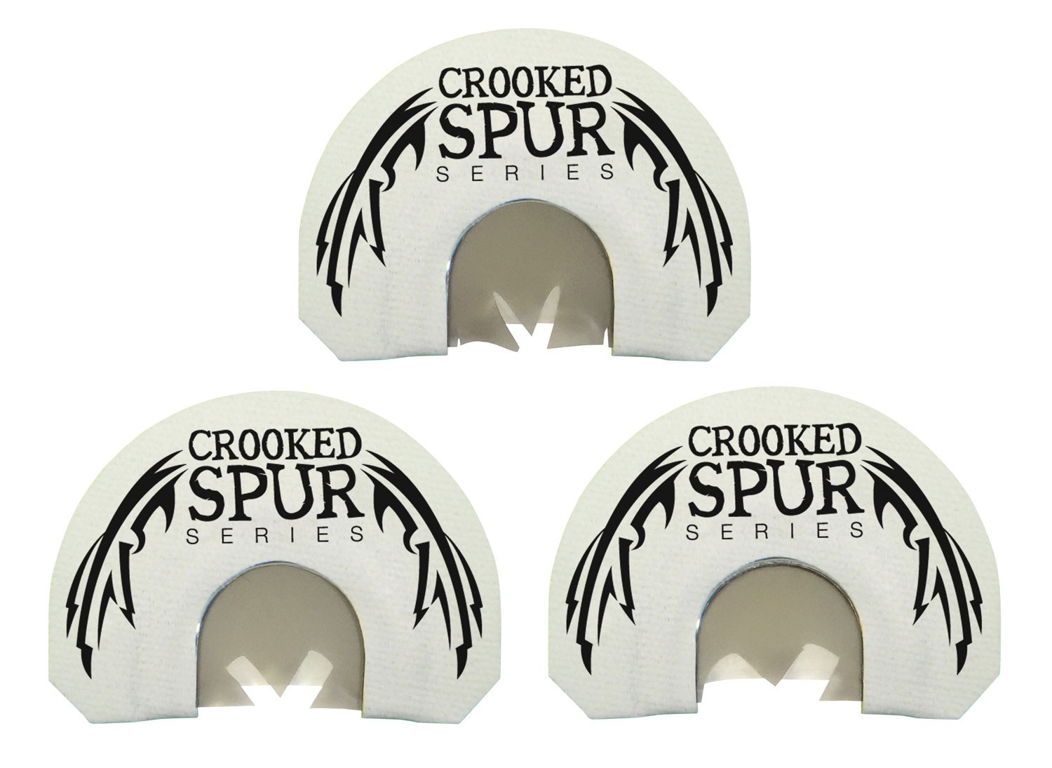 Foxpro CSGSCOMBO Crooked Spur Ghost Spur Combo Diaphragm Call, Attracts Turkey, Triple Prophylactic Reeds