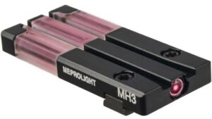 Meprolight Fiber-Tritium Bullseye Rear Sight 631433408 for Kriss Pistols, Red