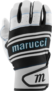 Marucci Swift Lite Batting Gloves Youth Black/Gy - Yl