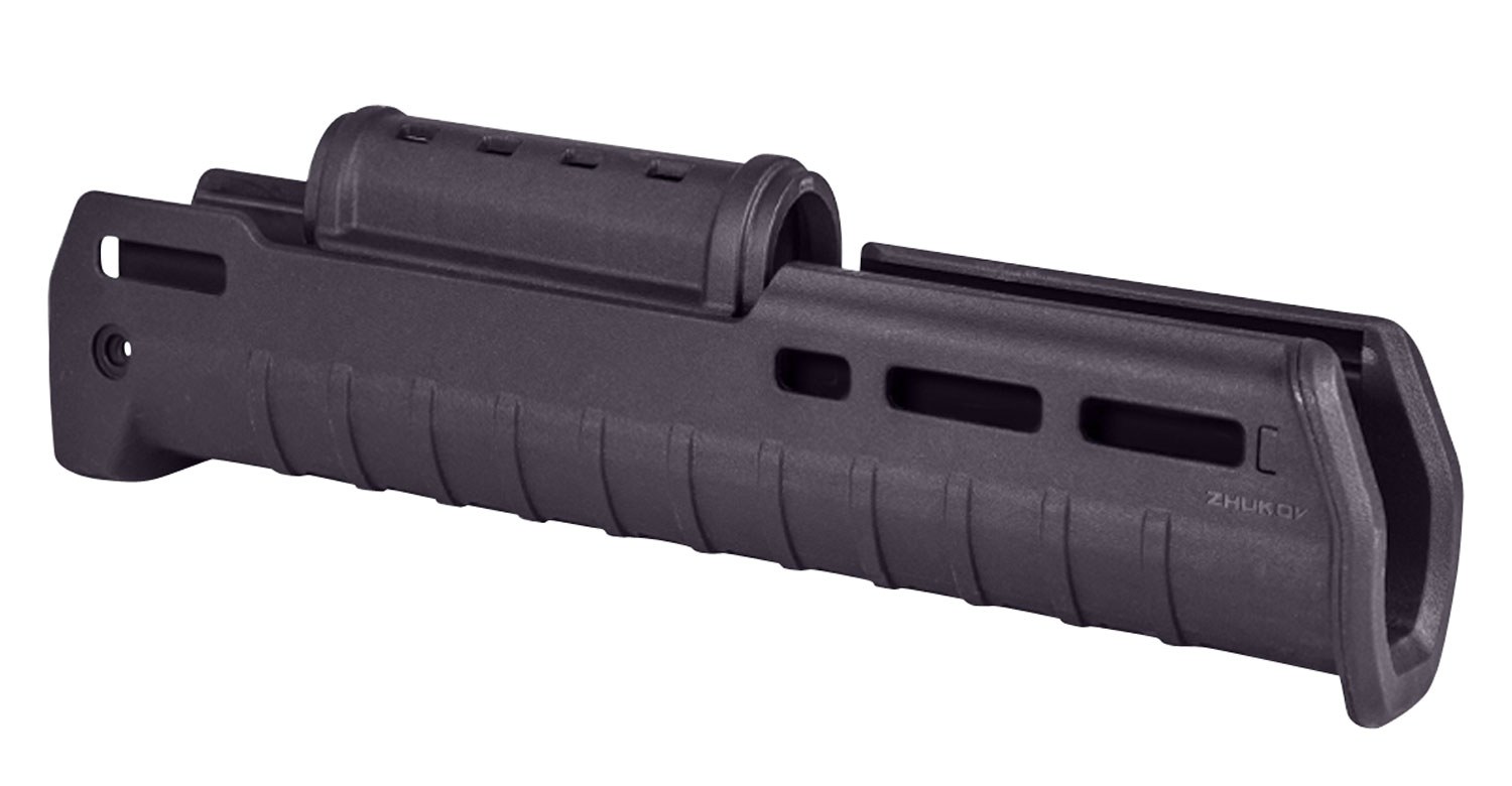 Magpul MAG586-PLM ZHUKOV Handguard Made of Polymer with Plum Finish & 11.70" OAL for AK-Platform