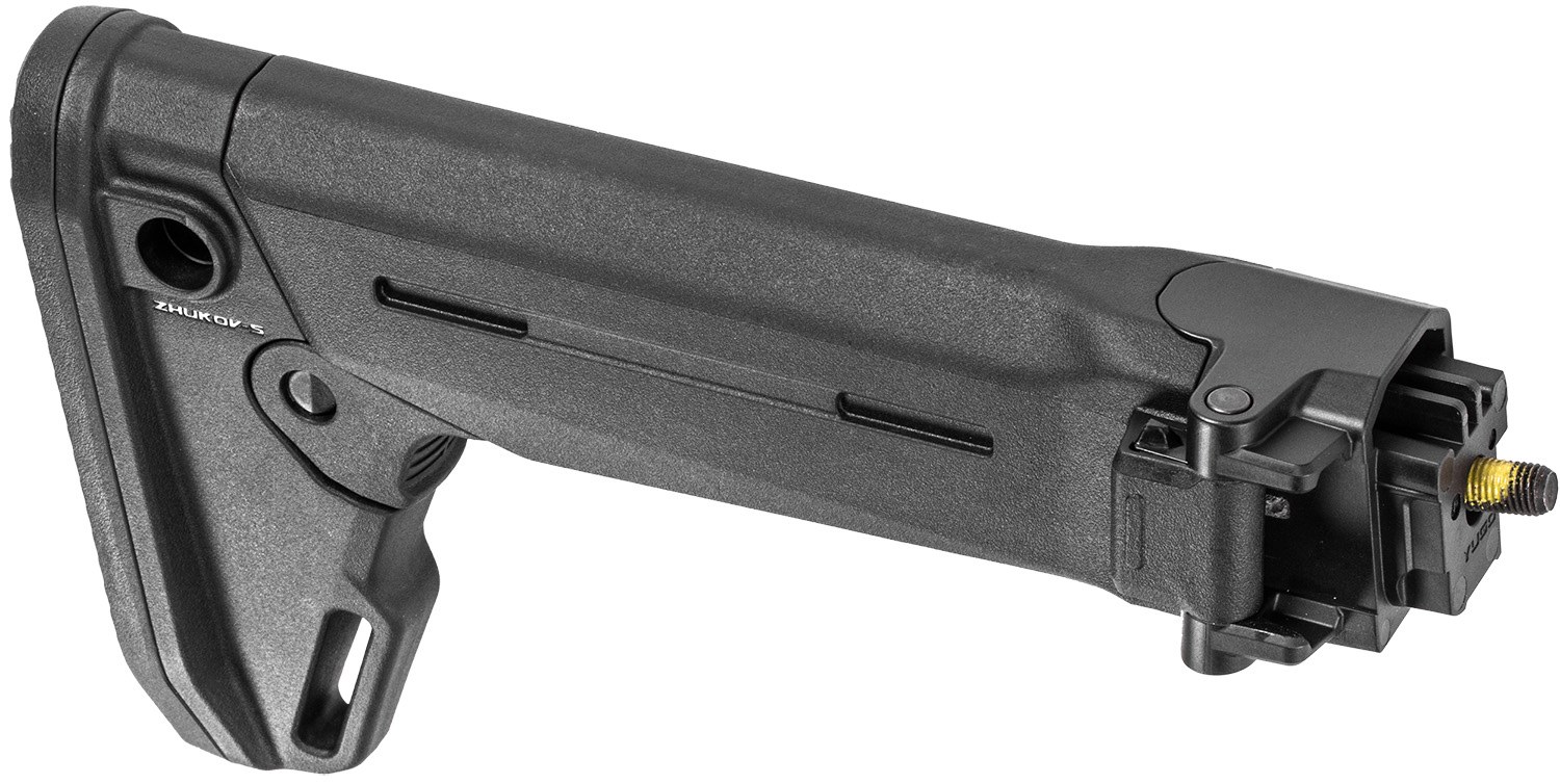 Magpul MAG552-BLK ZHUKOV-S Stock Folding Right Side Black Synthetic for Yugoslavian Sastava M70