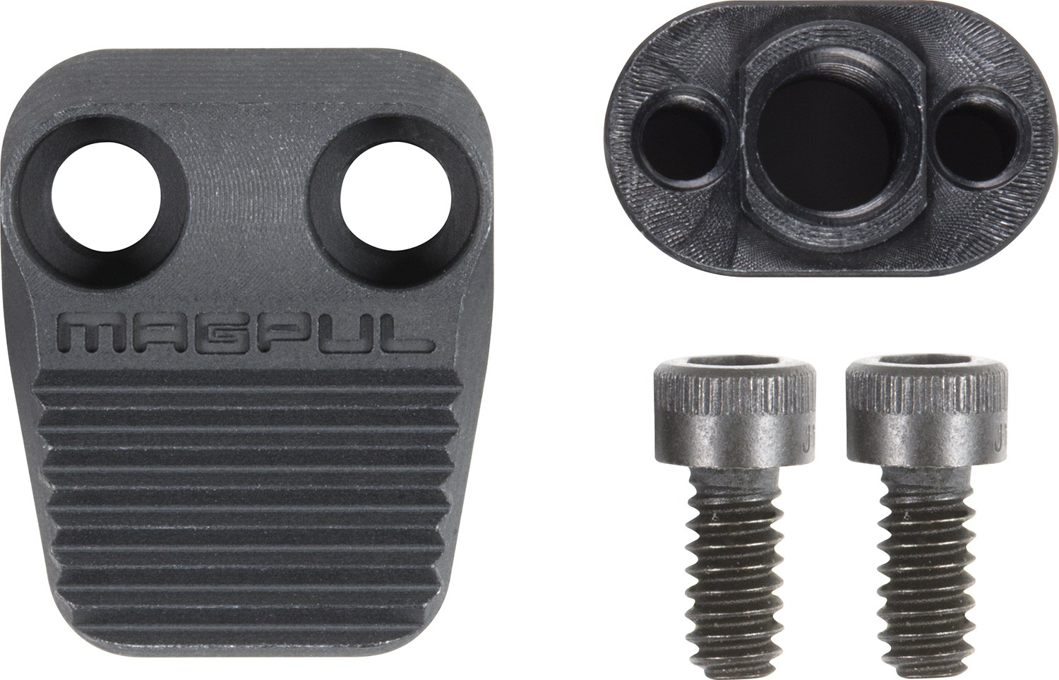 Magpul MAG568-BLK Enhanced AR Magazine Release Compatible with AR15/M4/M16 AR-Platform Black Anodized Black Aluminum
