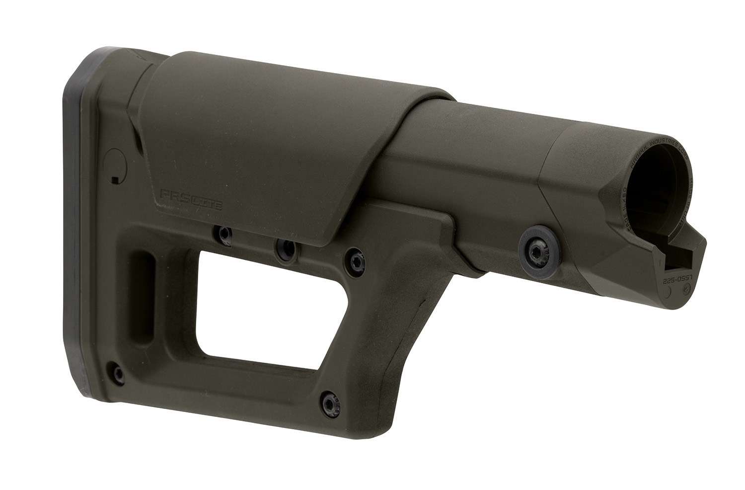Magpul MAG1159-ODG PRS Lite Precision Stock OD Green Polymer/Metal Adjustable with Rubber Buttplate