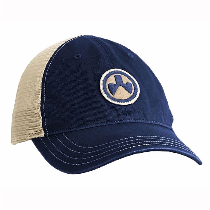 Magpul Icon Patch Trucker Hats Icon Path Garment Washed Trucker Hat Navy/Khaki