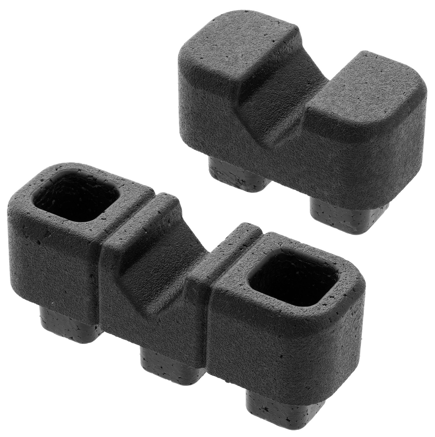Magpul MAG1367-BLK DAKA Block Kit V-Block, Includes Double V-Block (2) & Triple V-Blocks (2), Black Polypropylene, Fits Magpul DAKA
