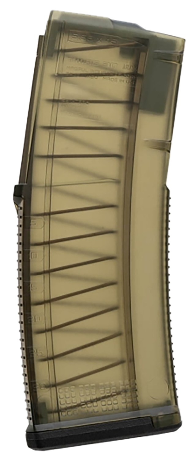 Magpul MAG1417ODT TMAG 30-Round 223 Rem/5.56 NATO Compatible with AR15/M4/M16 Scar MK16/16S HK416/MR556/M27 IAR Olive Drab Translucent Polymer