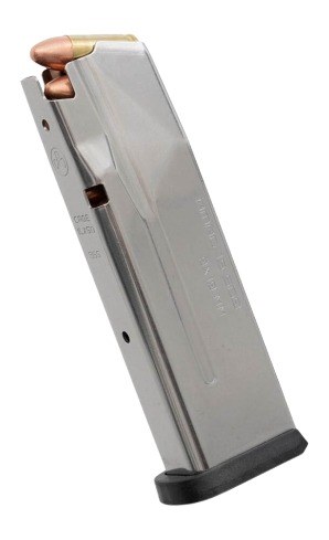 Magpul MAG1487SST AMAG 15-Round 9mm Fits Sig P365 Silver Stainless Steel