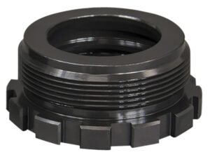 Yankee Hill Machine Hill 3051TI Kurz QD Adapter TI 1-3/8"-24 Tpi Black Titanium