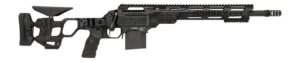 Cadex Inc CDXSSCOV308165CP20I2E1 CDX-SS Seven S.T.A.R.S. Covert Compact 308 Win 10+1 16.50" Black DLC Fluted Threaded Barrel, Black Cerakote Receiver