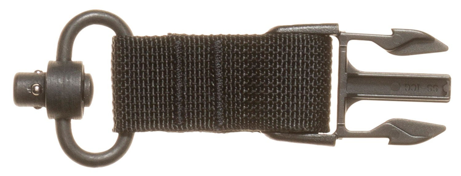 Tacshield T6093BK QD Sling Attachment for QD Push Button Black Webbing