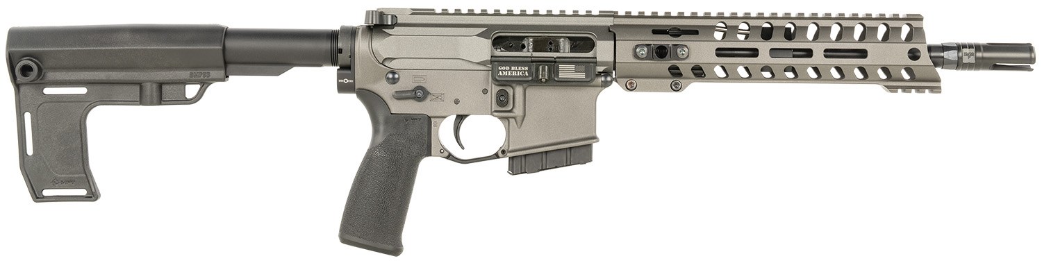 Patriot Ordnance Factory 2168 P15 Constable 350 Legend 10+1 10.50" M-LOK Handguard, Tungsten Cerakote Aluminum Receiver with Picatinny Rail, Black