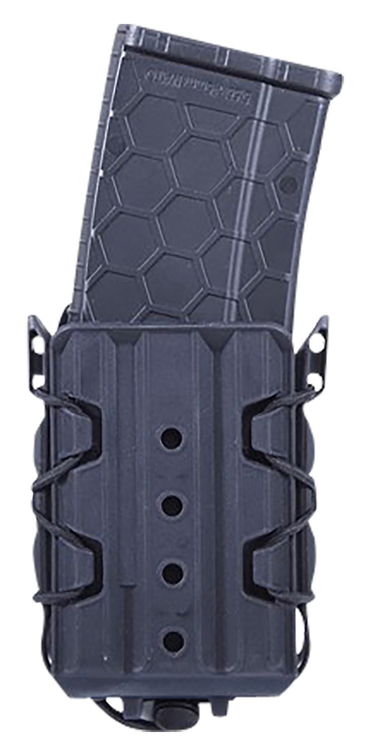 High Speed Gear 16TA01BK TACO V2 Black Polymer, 2" Belt Clip/MOLLE U-Mount, Compatible with Rifle Magazines