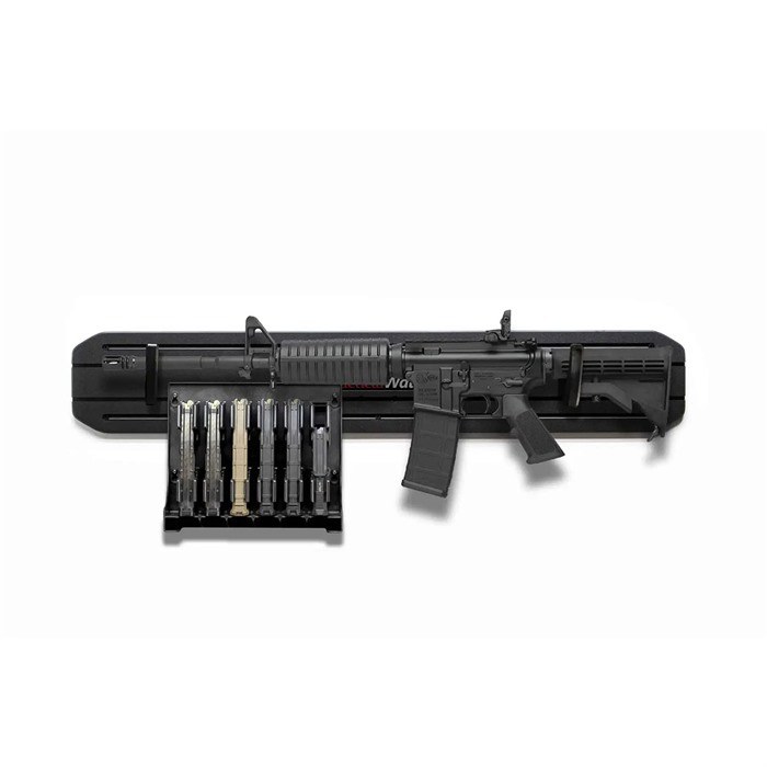 Minmod Rifle Rack with Magazine Pack Hanger for AR-15