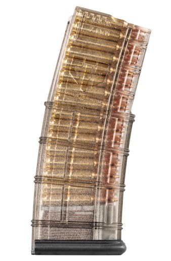 ETS Group AR1530CG2 Rifle Magazines Gen 2 30-Round 5.56x45mm NATO Fits AR-15 Clear Polymer Detachable with Coupler - Image 2