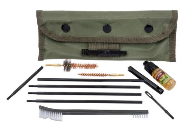 Breakthrough Standard Issue Military Style AR-15 / M16 / M4 Cleaning Kit (8-36 Thread) with Bb All-In-One Clp BT-GI-AR15