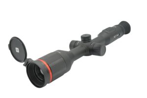 X-Vision 203203 TS200 Thermal Scope with Rings, Black, 2.3-9.2x35mm, Multi Reticle/Color 1024x768 OLED, 2,600 Yds Detection Range, 400x300 Thermal