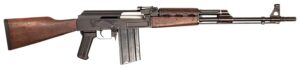 Riley Defense Inc RAK308 RAK 308 Win 20+1 19.65" Blued Threaded Barrel & Receiver, Fixed Wood Stock, Wood Handguard, Black Polymer Grip, Bayonet