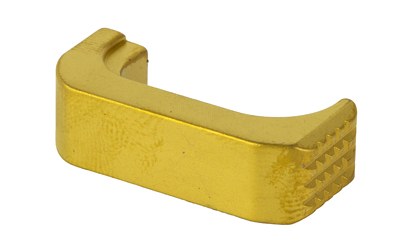 Shield Arms Premium Magazine Catch/Release Steel Gold Glock 43X/48 RH