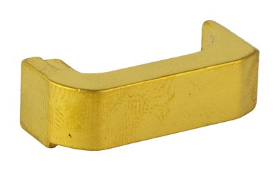 Shield Arms Premium Magazine Catch/Release Steel Gold Glock 43X/48 RH - Image 2