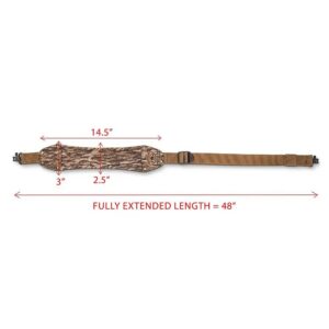 Rig Em Right High Brass Gun Sling - Mossy Original Shadowgrass