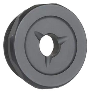 Jk Armament JK155LTEC9 LT Flash Reducer End Cap 9mm Luger Fits Aluminum Hard Anodized Black