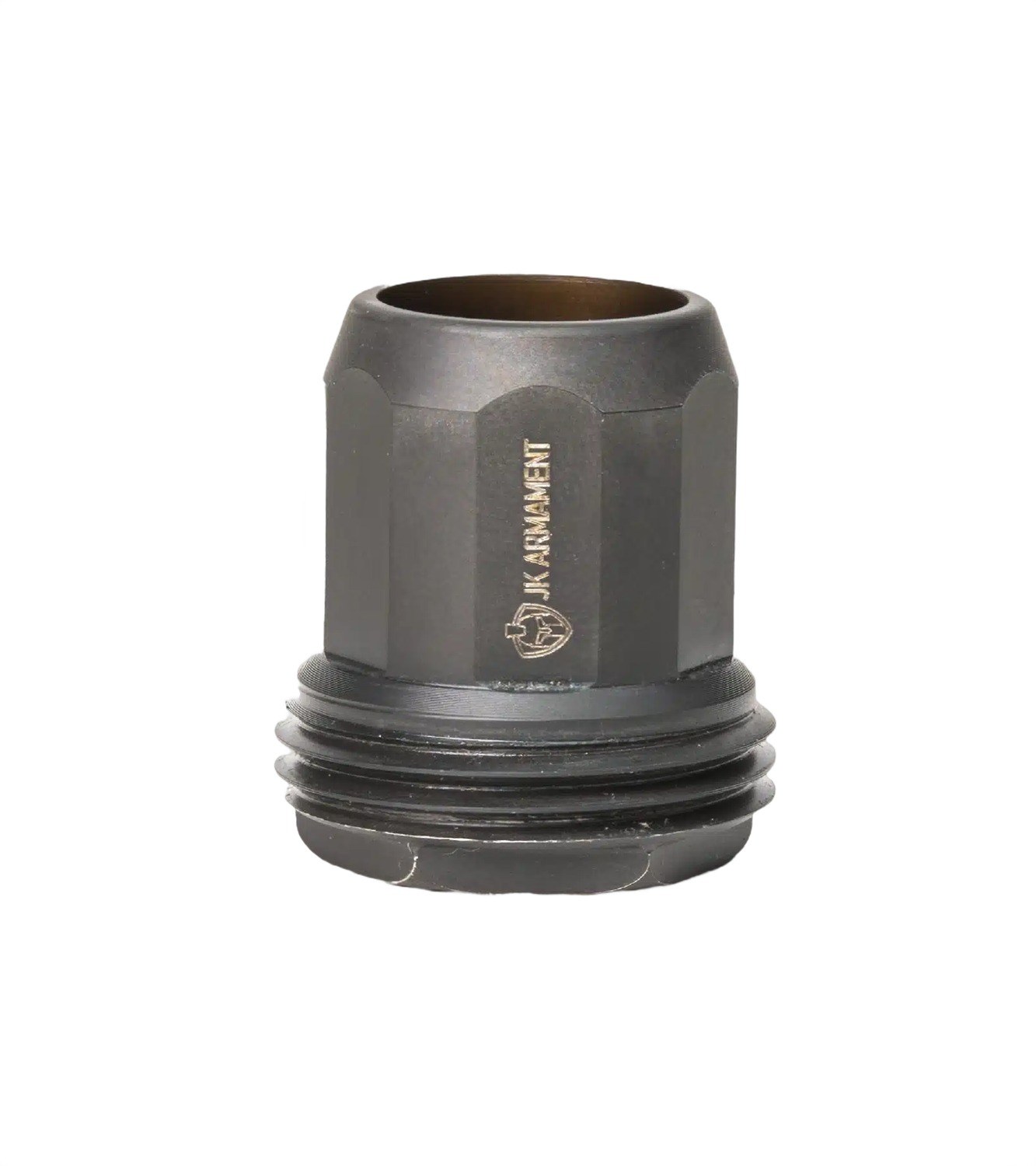Jk Armament JKMDHDBE12M22X75XL Bald Eagle Black M22x0.75 Threads 12 Gauge