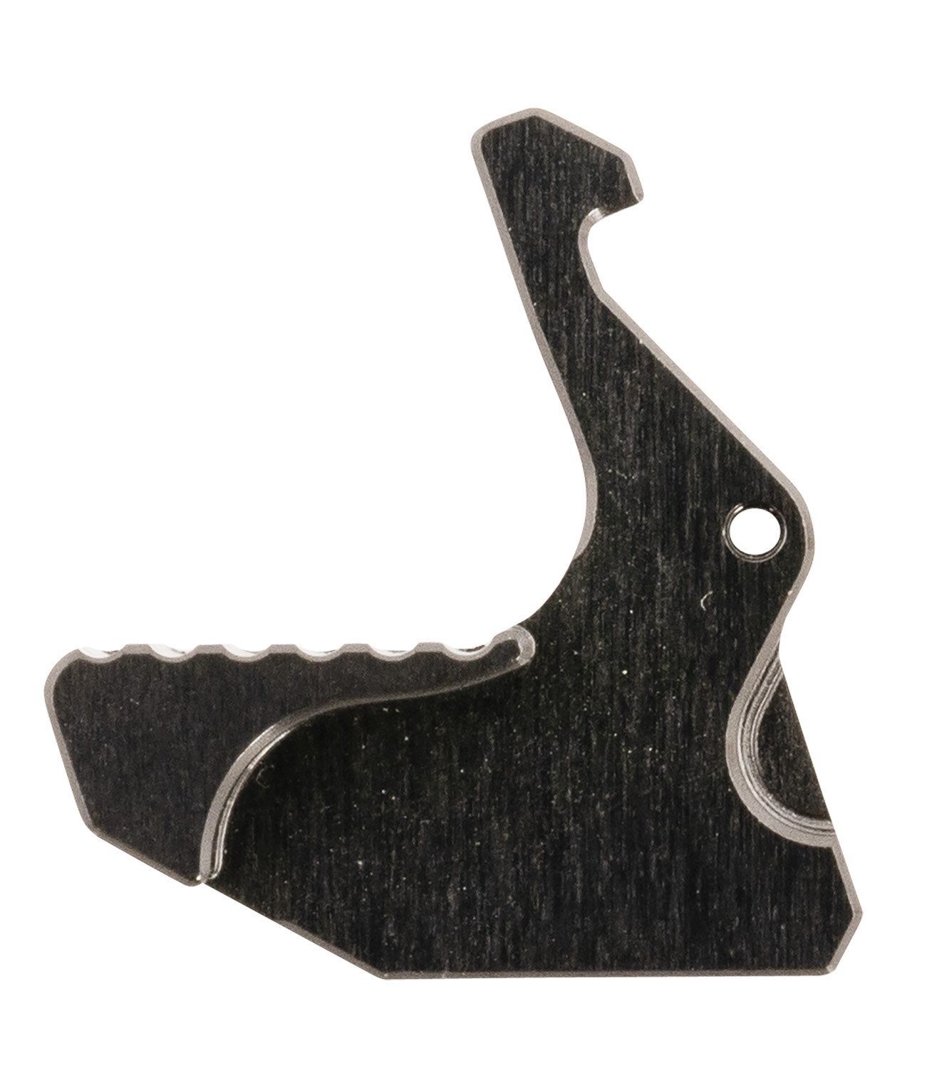 Rise Armament RA212GIGPHT Extended Charging Handle Latch RA-212 Graphite Gray Aluminum Fits Mil-Spec AR Charging Handles