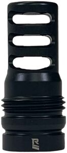 Rugged Suppressors MB024 3 Port Brake 338 Cal (8.6mm), 5/8"-24 Tpi, Dual Taper Locking System, Fits R.U.M. Mount