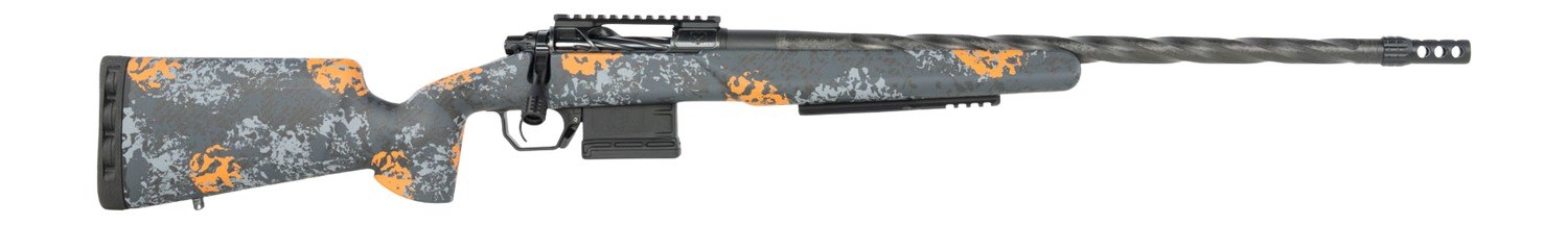 Iota Outdoors HRF-VCC-65CM-22R Venatic Carbon 2 6.5 Creedmoor 5+1 22" Black Shadow Proof Research CF Threaded Barrel, Black Shadow Receiver