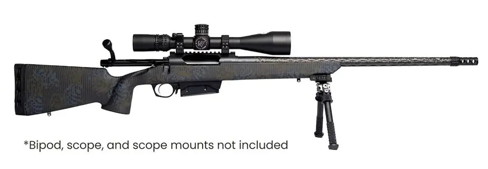 Horizon Firearms RF019C232216C20 Vandal Carbon II 300 PRC 22" Black Fluted Barrel, Black Drilled & Tapped Receiver, Black Iota EKO X Carbon Fiber
