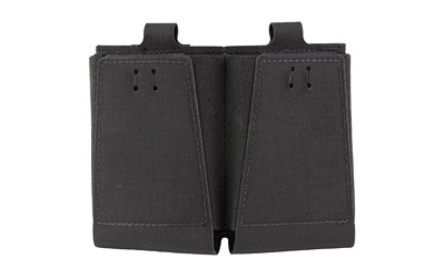 Double Rifle Magazine Pouch with Bungee Retention Double Rifle Magazine Pouch with Bungee Retention Black