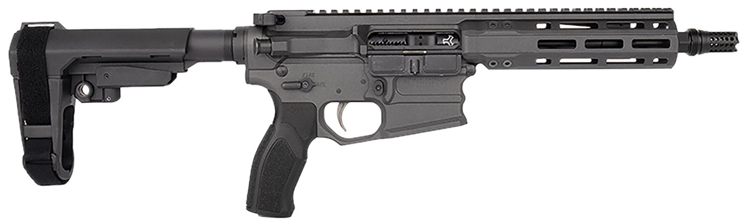 Cobalt Kinetics CKPROLITE30075CHARCOAL Pro Lite 300 Blackout 30+1 7.50" Black Melonite Barrel, Charcoal Aluminum Receiver with Picatinny Rail, Black