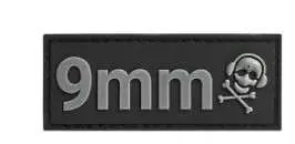 Caliber Patch 9MM Gray/Black