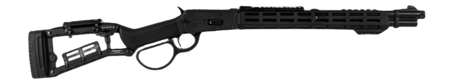 Derya Firearms RAN.18.44 RAN 44 Mag 8+1 18" Black Melonite Threaded Barrel, Black Melonite Steel Receiver with Picatinny Rail, M-LOK/Picatinny Rail
