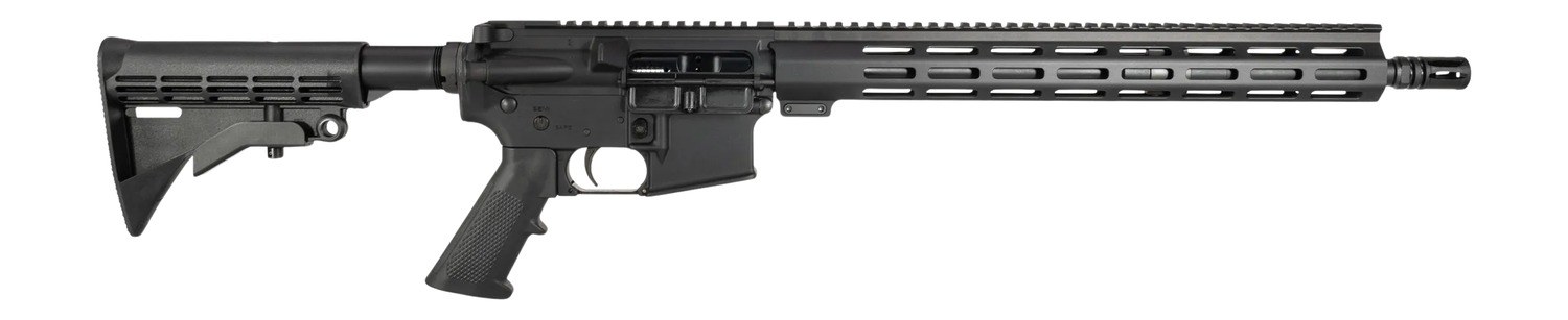 One Horse LLC OH-15 Carbine Length 5.56 NATO 30+1 16" Black Threaded Barrel, Black Receiver with Picatinny Rail, M-LOK Handguard, One Horse M4 6