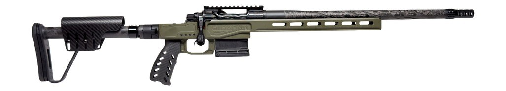 Horizon Firearms HRF-VED-308W-22R Venatic DM 308 Win 22" SOCOM Black Proof Research CF Threaded Barrel, SOCOM Black Receiver with Picatinny Rail, ARCA