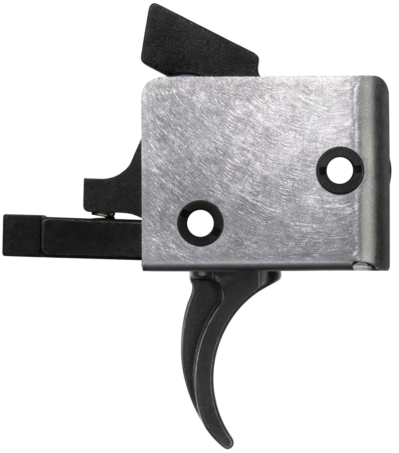 CMC Triggers 91505 Drop-In Single-Stage Curved Trigger with 3-3.50 Lbs Draw Weight, Large Pin Model with Black Finish