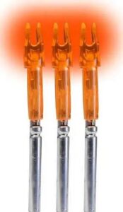 Lumenok Lighted Nocks HD Orange X 3-Pack.