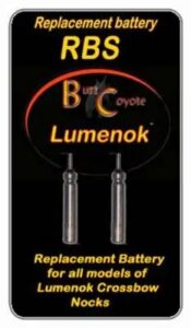 Lumenok Replacement Batteries for Bolt Ends 2-Pack.