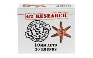 G2 Research Civic Duty Amo 10MM Auto 122GR 1100 Fps 20-Round ( 25 Box per Case )